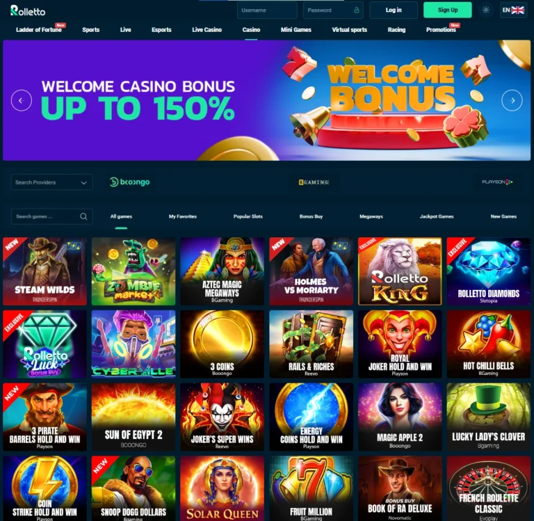 casino games rolletto