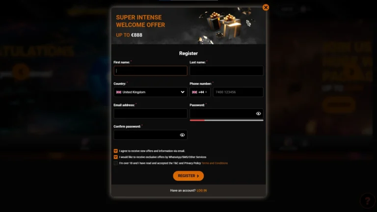 register intense